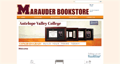 Desktop Screenshot of marauderbookstore.com